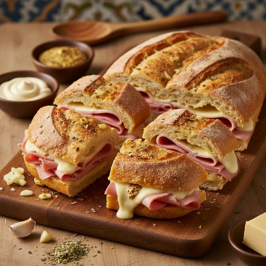 Pão Recheado Fácil Rápido