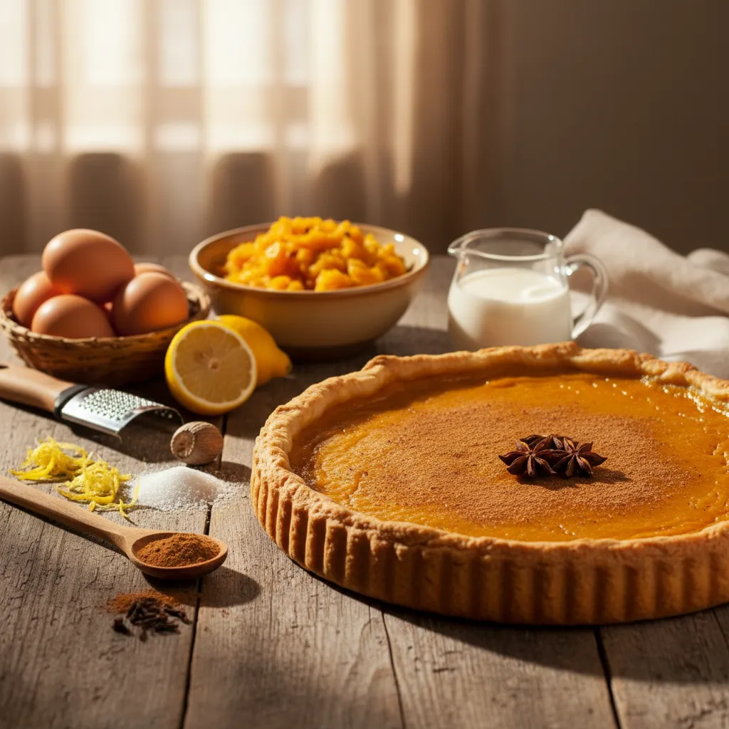 Tarte de Abóbora Tradicional