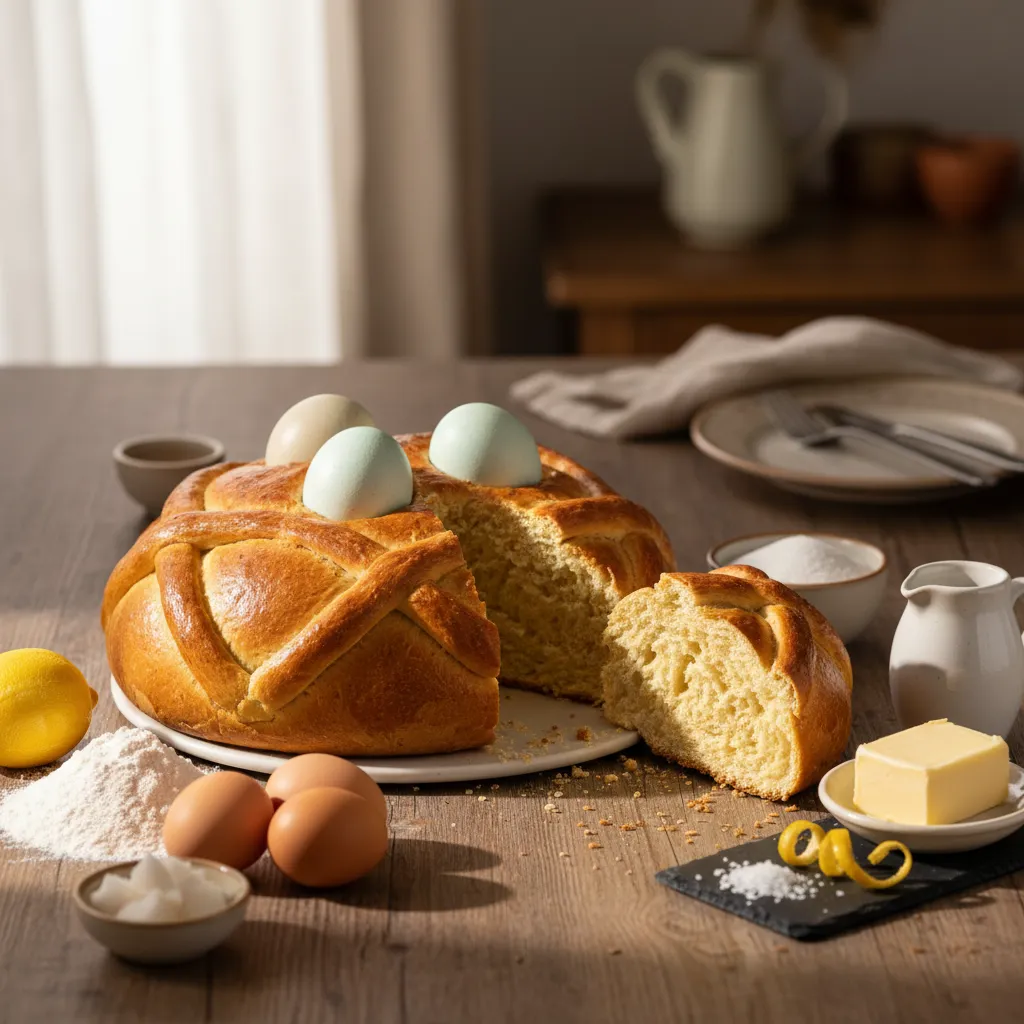 O Meu Folar de Páscoa (Folar de Massa\/Pão)