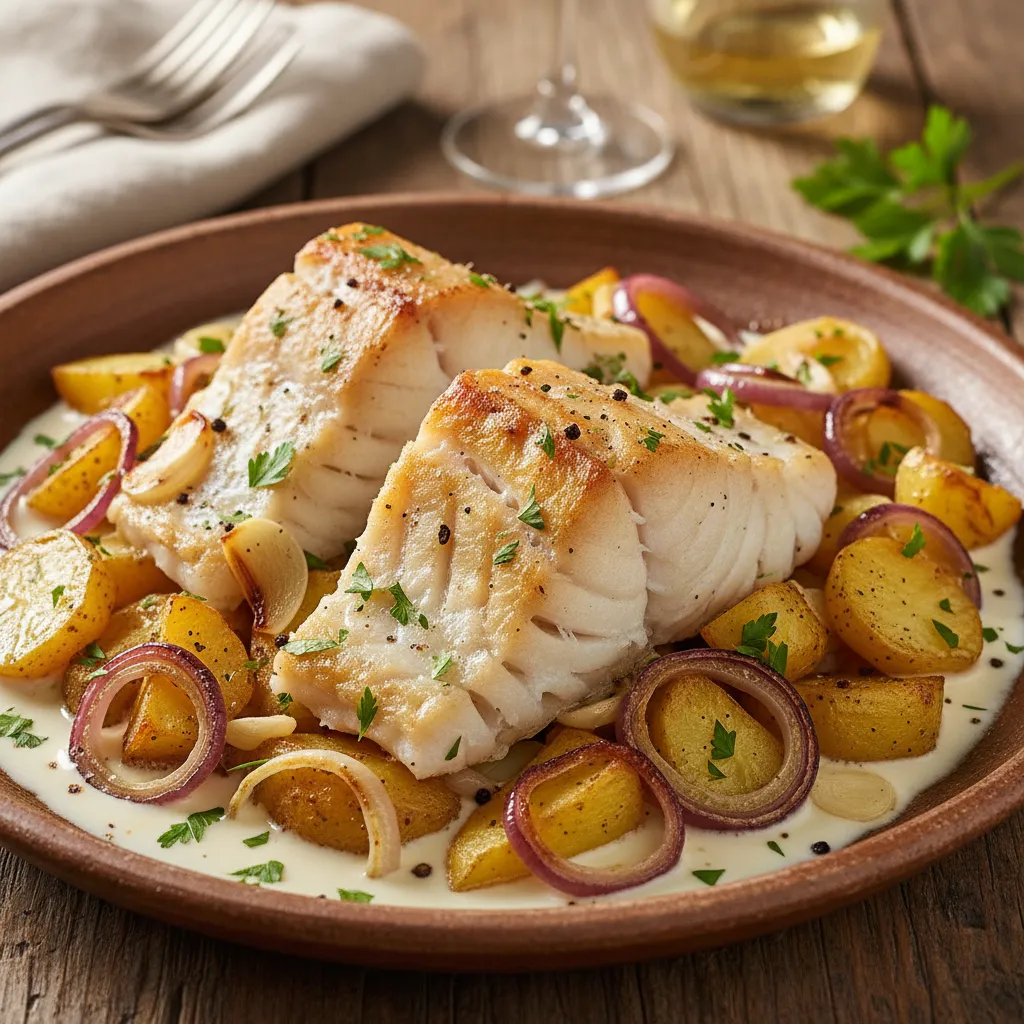 Bacalhau Rápido no Forno