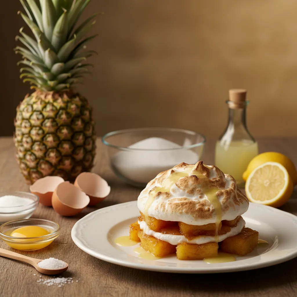 Doce de Ananás Merengado