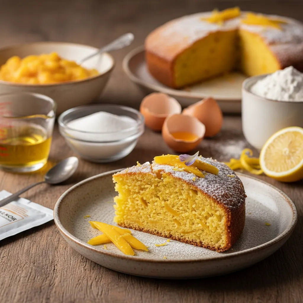 Bolo de Manga Maravilhoso em 10 Minutos