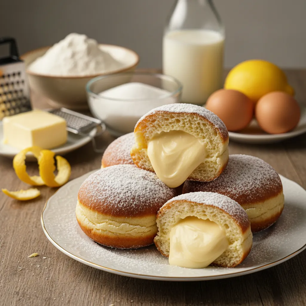 Bolas de Berlim (Sonhos de Creme)